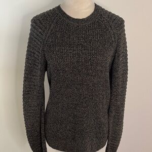 INC International Concepts Charcoal Crewneck Sweater